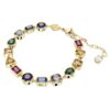 Imber Bracelet Mixed Cuts, Multicolored, Gold-Tone Plated