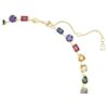 Imber Necklace Mixed Cuts, Multicolored, Gold-Tone Plated Imber Necklace Mixed Cuts, Multicolored, Gold-Tone Plated