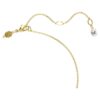 Imber Pendant Round Cut, White, Gold-Tone Plated Imber Pendant Round Cut, White, Gold-Tone Plated