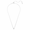 Imber Pendant Round Cut, White, Rhodium Plated Imber Pendant Round Cut, White, Rhodium Plated