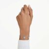 Magic Bracelet Snowflake, Blue, Rhodium Plated Magic Bracelet Snowflake, Blue, Rhodium Plated