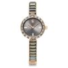 Matrix Bangle Watch Swiss Made, Crystal Bracelet, Gray, Rose Gold-Tone Finish Matrix Bangle Watch Swiss Made, Crystal Bracelet, Gray, Rose Gold-Tone Finish