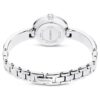 Matrix Bangle Watch Swiss Made, Crystal Bracelet, White, Stainless Steel