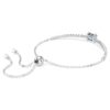 Matrix Bracelet Mixed Cuts, Blue, Rhodium Plated