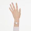 Matrix Pearl Bangle Bangle Watch Swiss Made, Crystal Bracelet, White, Rose Gold-Tone Finish Matrix Pearl Bangle Bangle Watch Swiss Made, Crystal Bracelet, White, Rose Gold-Tone Finish