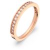 Matrix Ring White, Rose Gold-Tone Plated Matrix Ring White, Rose Gold-Tone Plated