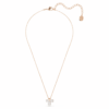 Mesmera Pendant Mixed Cuts, White, Rose Gold-Tone Plated