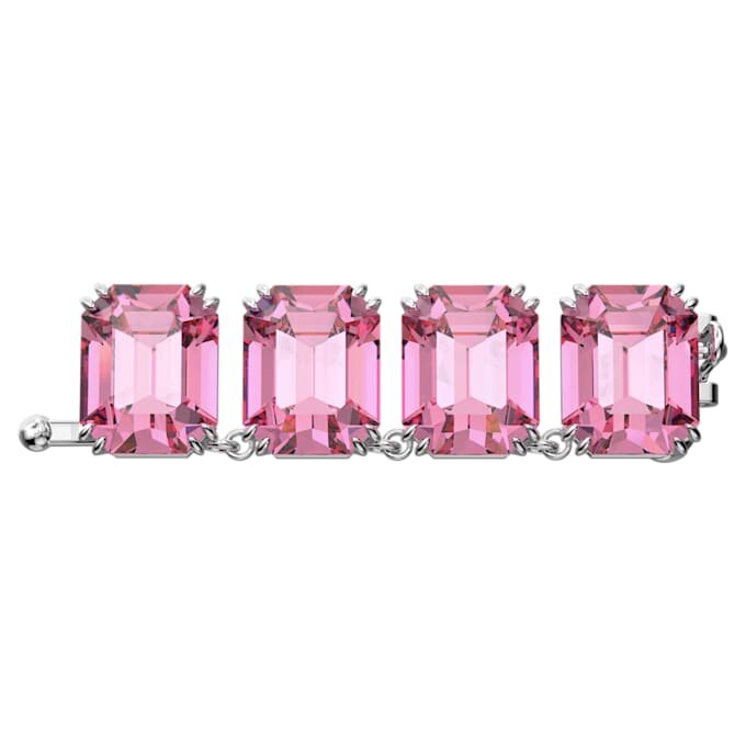 Millenia Extender Octagon Cut, Pink, Rhodium Plated Millenia Extender Octagon Cut, Pink, Rhodium Plated