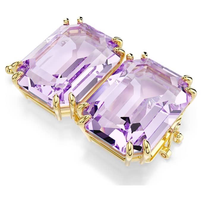 Millenia Extender Octagon Cut, Purple, Gold-Tone Plated Millenia Extender Octagon Cut, Purple, Gold-Tone Plated