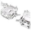 Millenia Extender Octagon Cut, White, Rhodium Plated