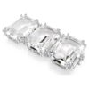 Millenia Extender Octagon Cut, White, Rhodium Plated