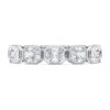 Octagon Band Ring Lab-Grown Diamonds 2.4 Ct Tw, Octagon Shape, 14K White Gold Octagon Band Ring Lab-Grown Diamonds 2.4 Ct Tw, Octagon Shape, 14K White Gold