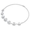 Octagon Necklace Lab-Grown Diamonds 37.70 Ct Tw, Octagon Shape, 18K White Gold Octagon Necklace Lab-Grown Diamonds 37.70 Ct Tw, Octagon Shape, 18K White Gold