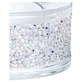 Shimmer Tea Light Holder Purple