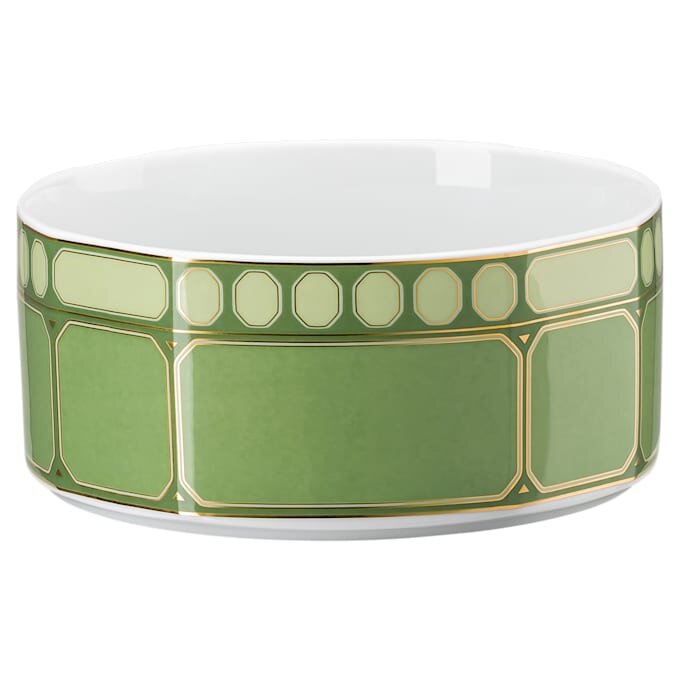 Signum Cereal Bowl Porcelain, Green Signum Cereal Bowl Porcelain, Green