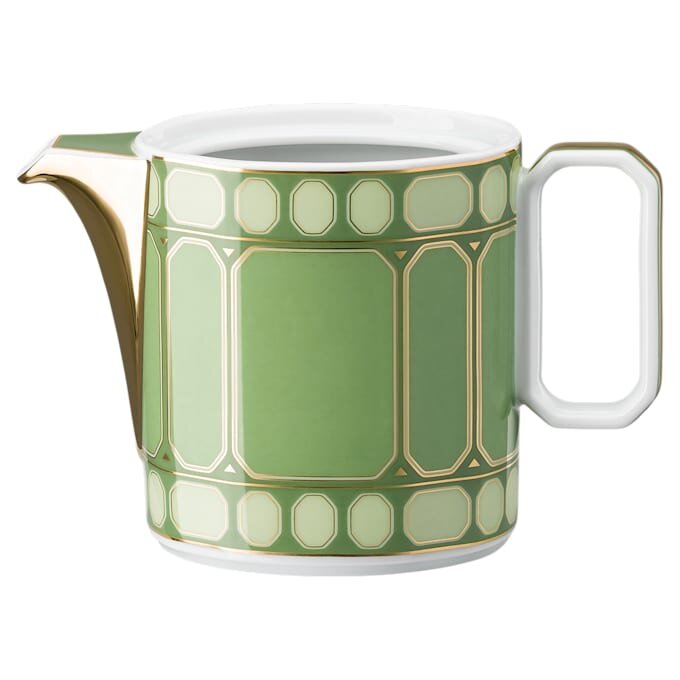 Signum Creamer Jug Porcelain, Green Signum Creamer Jug Porcelain, Green