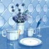 Signum Dinner Plate Porcelain, Blue Signum Dinner Plate Porcelain, Blue