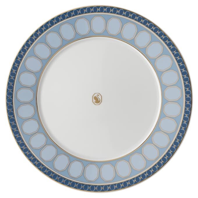 Signum Dinner Plate Porcelain, Blue Signum Dinner Plate Porcelain, Blue