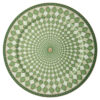 Signum Service Plate Porcelain, Large, Green Signum Service Plate Porcelain, Large, Green