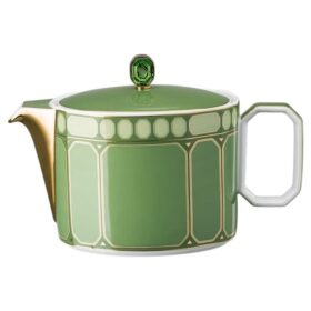 Signum Teapot Porcelain, Small, Green