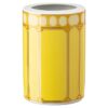 Signum Vase Porcelain, Medium, Yellow Signum Vase Porcelain, Medium, Yellow