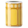 Signum Vase Porcelain, Small, Yellow Signum Vase Porcelain, Small, Yellow