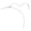 Snake Pendant Mixed Cuts, Year of the Snake, White, Rhodium Plated Snake Pendant Mixed Cuts, Year of the Snake, White, Rhodium Plated