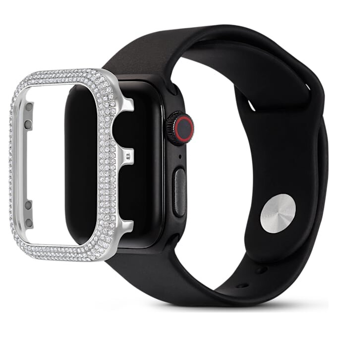 Sparkling Case for Apple Watch® Series 4 & 5, 40 Mm, Silver Tone Sparkling Case for Apple Watch® Series 4 & 5, 40 Mm, Silver Tone