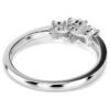Stilla Attract Ring Round Cut, White, Silver-Tone Finish