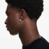 Sublima Earrings White, Rhodium Plated Sublima Earrings White, Rhodium Plated