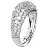 Sublima Ring White, Rhodium Plated Sublima Ring White, Rhodium Plated