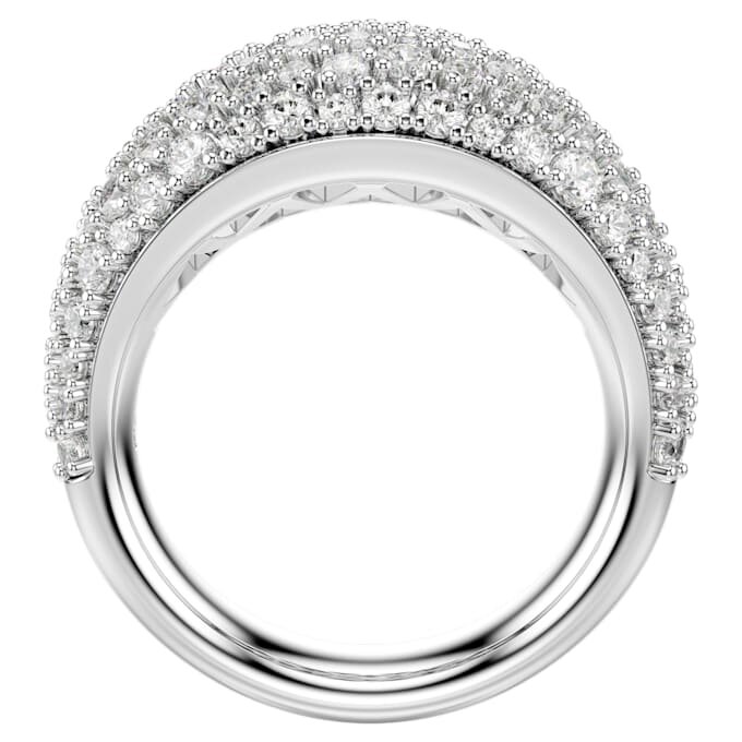 Sublima Ring White, Rhodium Plated Sublima Ring White, Rhodium Plated