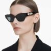 Sunglasses Cat-Eye Shape, Black