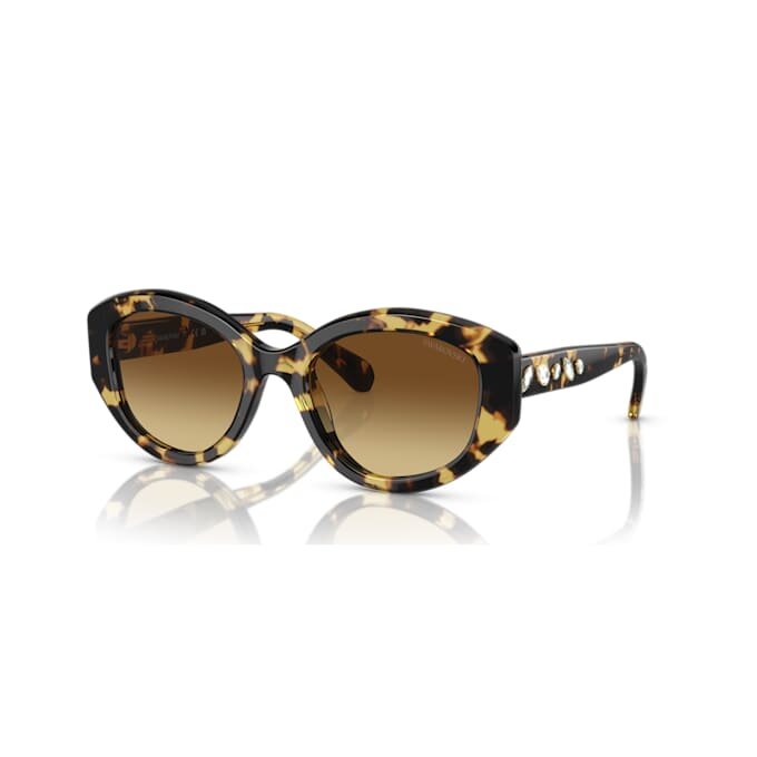 Sunglasses Cat-Eye Shape, Sk6008, Brown Sunglasses Cat-Eye Shape, Sk6008, Brown