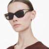 Sunglasses Cat-Eye Shape, Sk6029, Brown Sunglasses Cat-Eye Shape, Sk6029, Brown