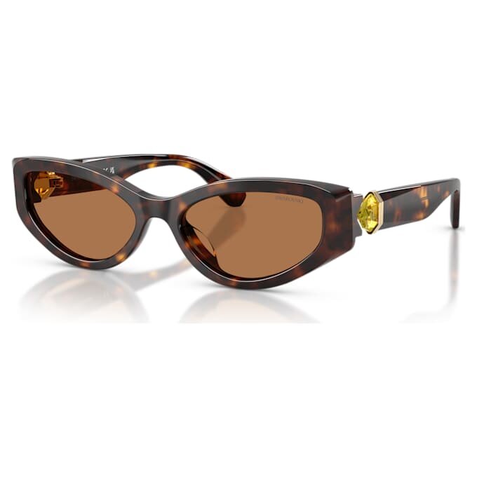 Sunglasses Cat-Eye Shape, Sk6045, Brown Sunglasses Cat-Eye Shape, Sk6045, Brown