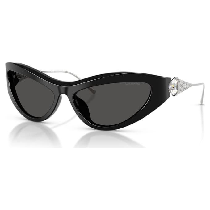 Sunglasses Cat-Eye Shape, Sk6046, Black Sunglasses Cat-Eye Shape, Sk6046, Black