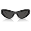 Sunglasses Cat-Eye Shape, Sk6046, Black Sunglasses Cat-Eye Shape, Sk6046, Black