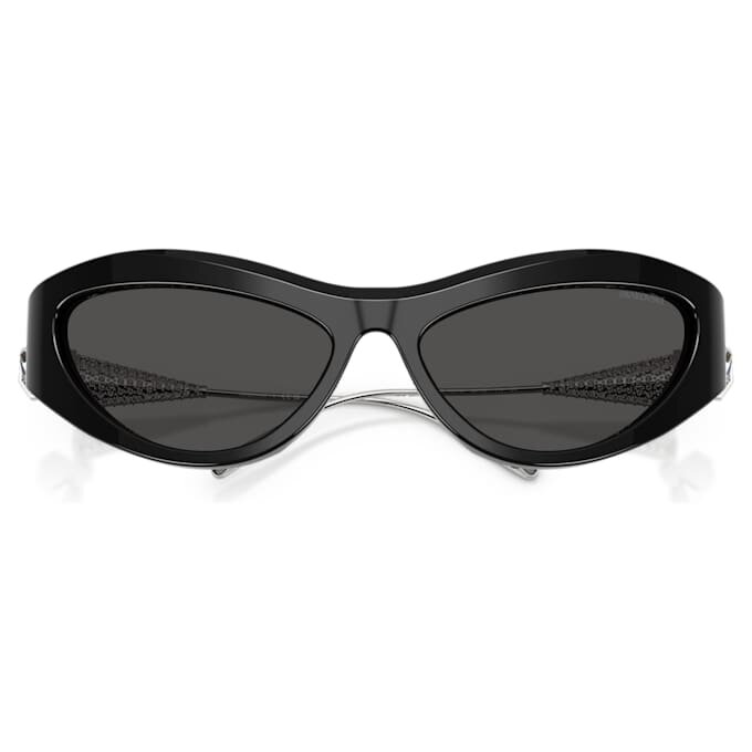 Sunglasses Cat-Eye Shape, Sk6046, Black Sunglasses Cat-Eye Shape, Sk6046, Black