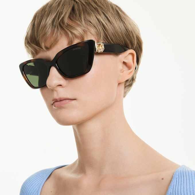 Sunglasses Cat-Eye Shape, Sk6047, Light Brown Sunglasses Cat-Eye Shape, Sk6047, Light Brown