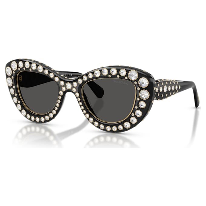 Sunglasses Cat-Eye Shape, Sk6060, Silver Tone Sunglasses Cat-Eye Shape, Sk6060, Silver Tone