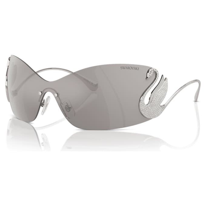 Sunglasses Mask, Swan, Sk7020, Silver Tone Sunglasses Mask, Swan, Sk7020, Silver Tone