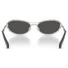 Sunglasses Oval Shape, 2 in 1 Clip-On, Sk7044, Silver Tone Sunglasses Oval Shape, 2 in 1 Clip-On, Sk7044, Silver Tone