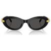 Sunglasses Oval Shape, Black