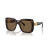 Sunglasses Oversized, Square Shape, Sk6001, Brown