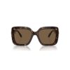 Sunglasses Oversized, Square Shape, Sk6001, Brown