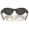 Sunglasses Pillow Shape, Black