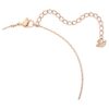 Swan Pendant Swan, Pink, Rose Gold-Tone Plated Swan Pendant Swan, Pink, Rose Gold-Tone Plated
