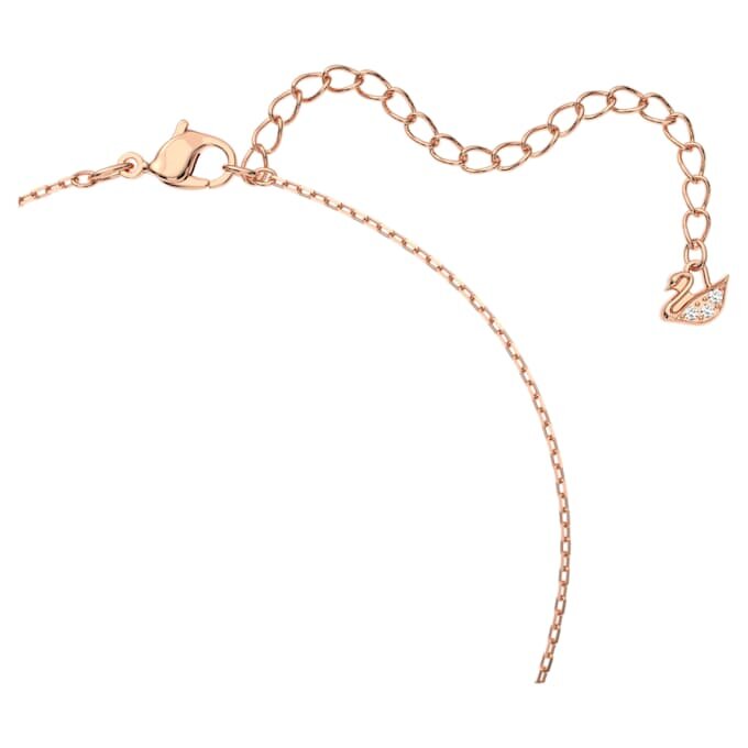 Swan Pendant Swan, Pink, Rose Gold-Tone Plated Swan Pendant Swan, Pink, Rose Gold-Tone Plated
