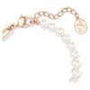 Teddy Bracelet Crystal Pearl, Bear, Pink, Rose Gold-Tone Plated Teddy Bracelet Crystal Pearl, Bear, Pink, Rose Gold-Tone Plated